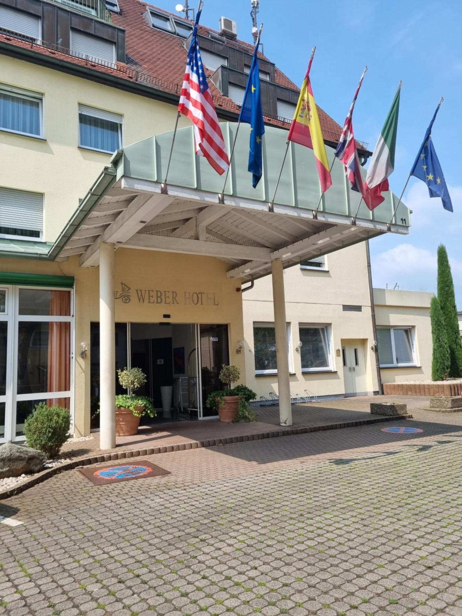 Weber Hotel マンハイム エクステリア 写真